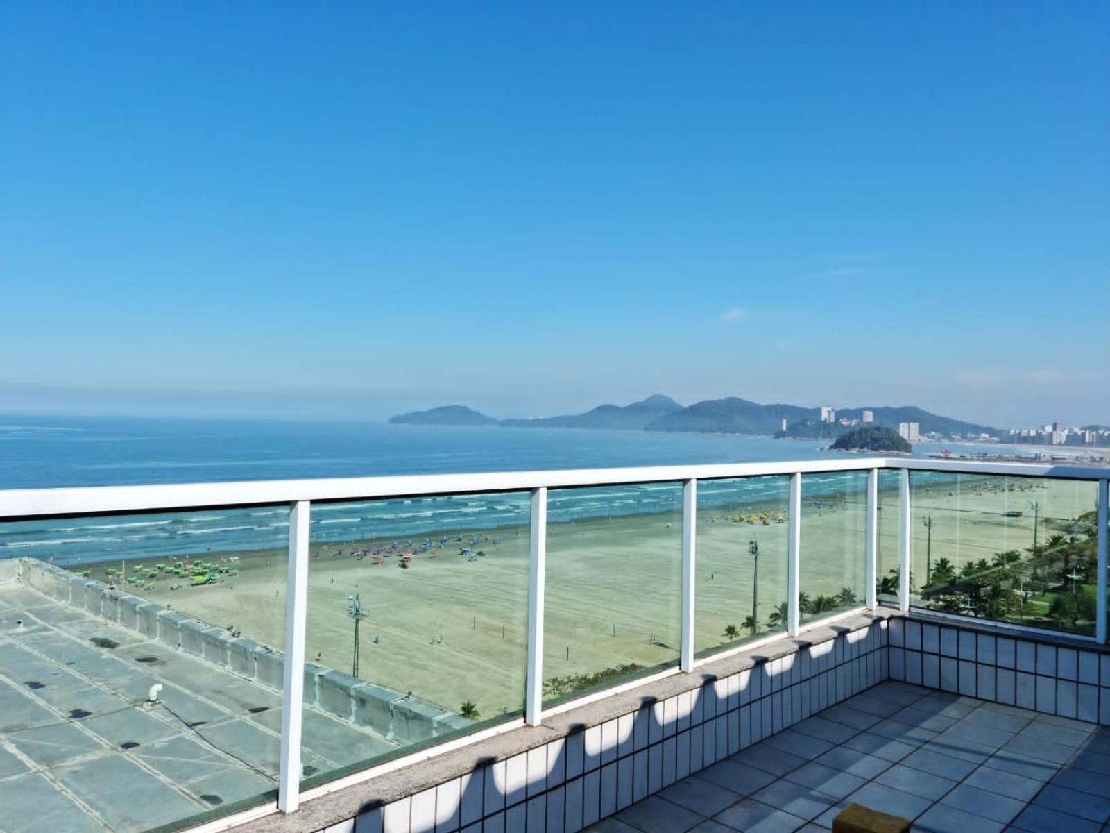 Vista Mar Na Praia Do Gonzaga Santos  Dış mekan fotoğraf